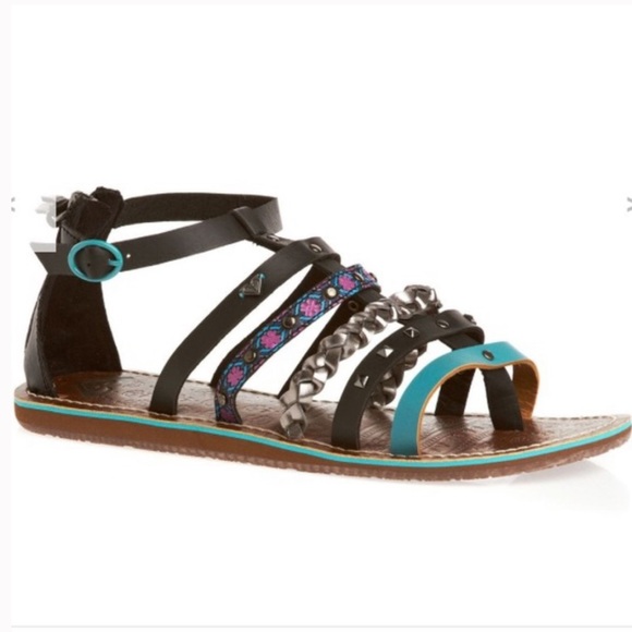 Roxy Shoes - NWT Roxy Toucan Gladiator Sandals